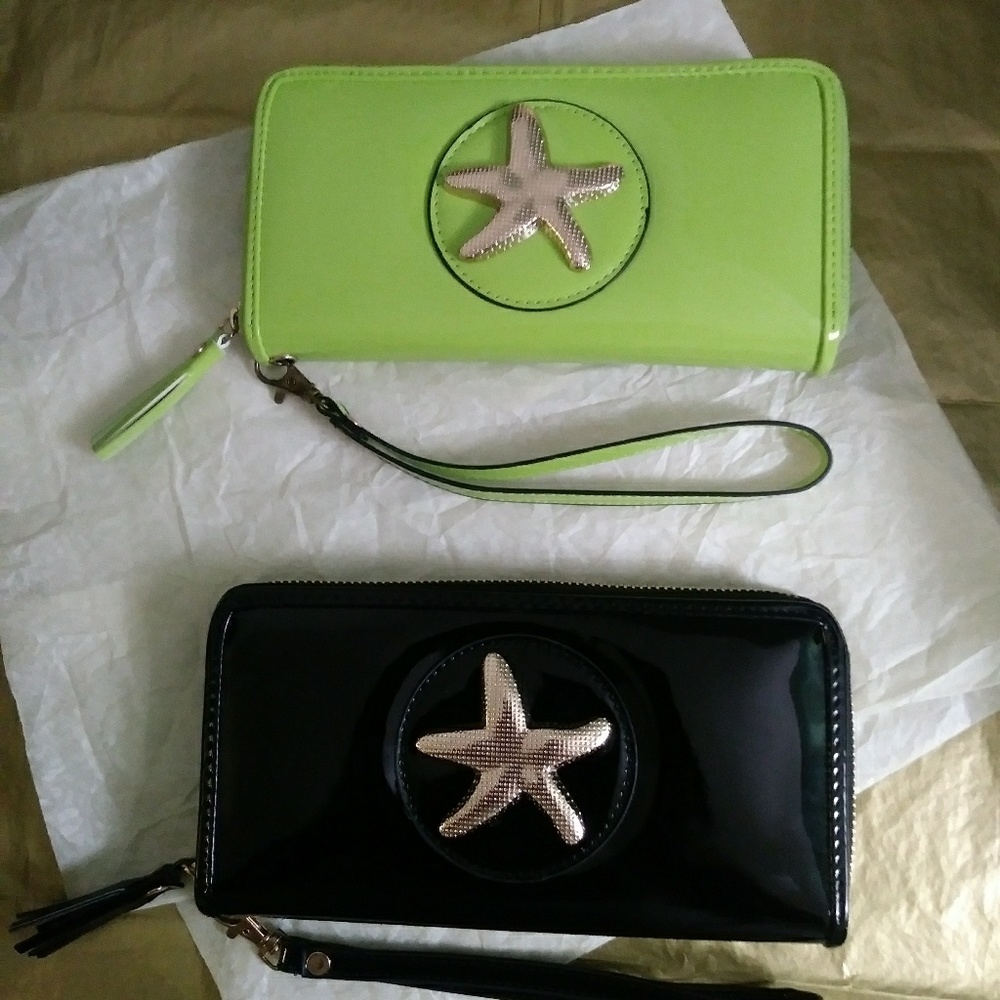 Starfish Emblem Wallets